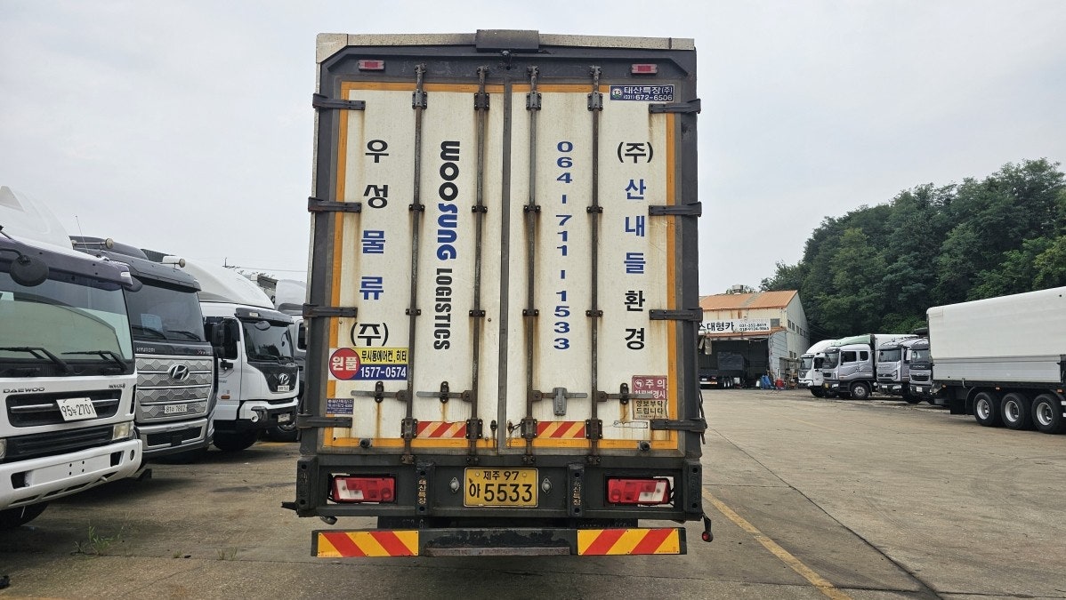 노부스 8.5톤 후축 냉장 윙바디 사진 4